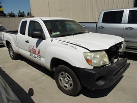 2005 TOYOTA TACOMA EXTENDED CAB WHITE 2.7 MT 2WD Z19650